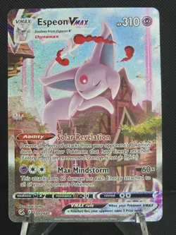 Espeon VMAX 270/264 Alt Art Secret Rare Pokemon English Fusion Strike 2021 MINTY - Image 3
