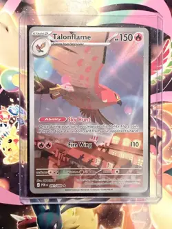 Talonflame 091/088 Holo Illustration Rare Perfect Order Pokemon Near Mint - Image 1