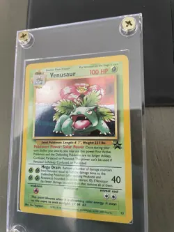 Pokemon TCG Venusaur Holo Rare 13 Never Played Condition Black Star Promo - Image 2