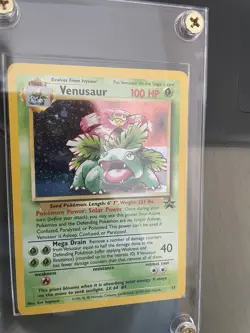 Pokemon TCG Venusaur Holo Rare 13 Never Played Condition Black Star Promo - Image 3