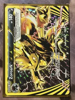 Zoroark BREAK BREAKthrough 92/162 Rare Holo HP 140 English 2015 - Image 1