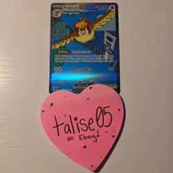 Pokemon TCG Pidgeot ex SV03: Obsidian Flames 225/197 Holo Special... - Image 1