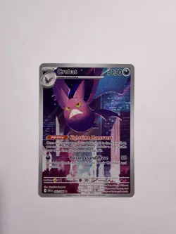 Pokemon TCG: Crobat (Illustration Rare) - 93/86 - ME: Chaos Rising - NM - Image 1