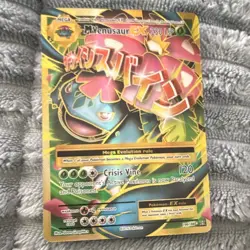 Pokemon TCG M Venusaur EX Evolutions 100/108 English Holo Full Art 2016 HP 230 - Image 1