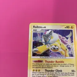 Raikou - 16/132 (Cracked Ice Holo) Promo Pokemon TCG NM - Image 5