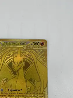 Mega Charizard Y EX Gold Hyper Rare Full Art Ascended Heroes - Image 4