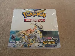 Nice Factory Sealed Pokemon Brilliant Stars Booster Box With Acrylic Case - Image 2