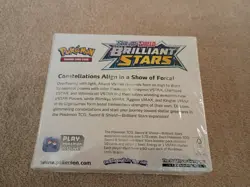 Nice Factory Sealed Pokemon Brilliant Stars Booster Box With Acrylic Case - Image 3