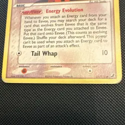 Pokemon TCG Eevee Unseen Forces Common Regular 55/115 English 2005 - Image 2