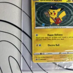 Pokemon Special Delivery Pikachu SWSH074 Pokemon Center Promo Sealed - Image 4