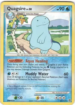 Quagsire 60/132 UC Secret Wonders Pokemon MP - Image 1