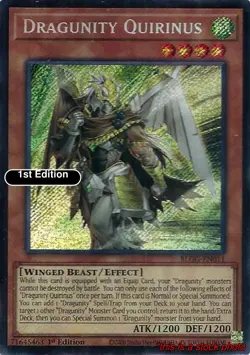 Dragunity Quirinus [YuGiOh BLGG - BLGG-EN011] 1st Edition - Image 1