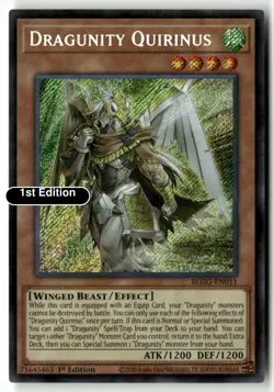 Dragunity Quirinus [YuGiOh BLGG - BLGG-EN011] 1st Edition - Image 2