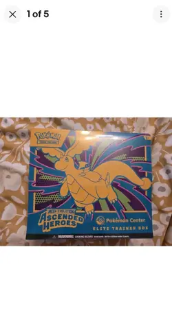 Pokemon TCG Ascended Heroes Pokemon Center Elite Trainer Box ETB - NEW SEALED - Image 1