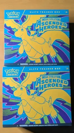 Pokemon TCG Ascended Heroes Elite Trainer Box ETB | New & Sealed X 2 - Image 1