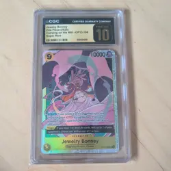 CGC Pristine 10 Jewelry Bonney OP13-108 Carrying on His Will SR Foil ENG 2025 - Image 1