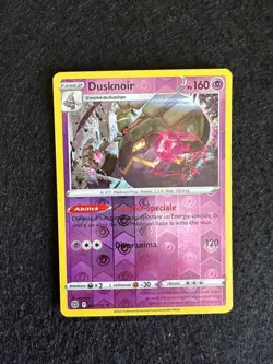 DUSKNOIR 062/172 REVERSE HOLO ASTRI LUCENTI SPADA E SCUDO CARTA POKEMON ITA - Image 1