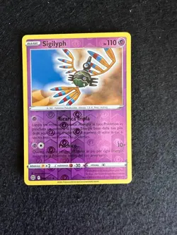 SIGILYPH 066/172 REVERSE HOLO ASTRI LUCENTI SPADA E SCUDO CARTA POKEMON ITA - Image 1