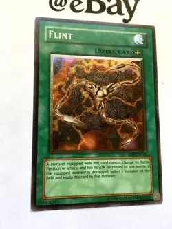 YUGIOH - FLINT - RDS-EN042 - ULTIMATE RARE - NEAR MINT - RISE OF DESTINY - ENG. - Image 2