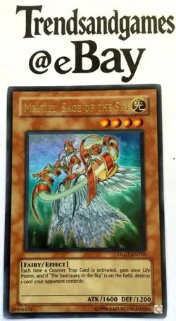 YUGIOH - MELTIEL, SAGE OF THE SKY - DLG1-EN110 - ULTRA RARE - NM - DARK LEGENDS - Image 1