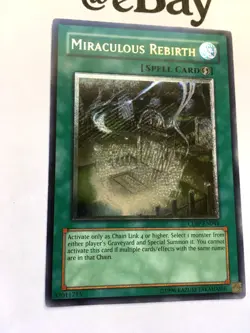 YUGIOH - MIRACULOUS REBIRTH - CDIP-EN044 - ULTIMATE - NEAR M - CYBERDARK IMPACT - Image 2