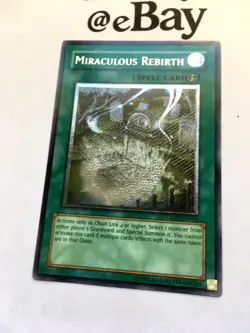 YUGIOH - MIRACULOUS REBIRTH - CDIP-EN044 - ULTIMATE - NEAR M - CYBERDARK IMPACT - Image 3