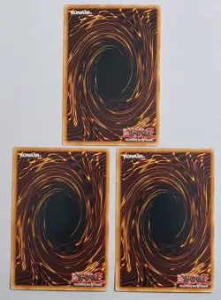 3 x YuGiOh TCG Hyper Synchron CRMS-EN003 1st Edition Near Mint NM - Image 2