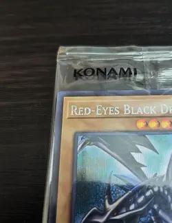 Yugioh Red-Eyes Black Dragon Nike Worlds Promo NKC1-EN002 Collaboration 2025 - Image 3