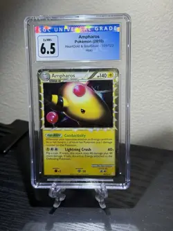 Ampharos 105/123 HeartGold & Soul Silver Holo Rare Pokemon Card LP 🔥🔥🔥🔥 - Image 1