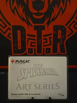 Ultimate Spider-Man Art Card 41/54 MTG Spider-Man - Image 2