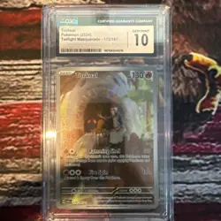 Pokemon TCG Torkoal Scarlet & Violet Twilight Masquerade Holo Card 172/167 - Image 1