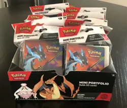 Pokemon Phantasmal Flames Mini Portfolio Booster Pack Lot of 12 - Image 1