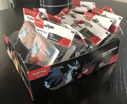 Pokemon Phantasmal Flames Mini Portfolio Booster Pack Lot of 12 - Image 2