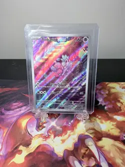 Pokemon TCG Paldea Evolved Tinkatink 216/193 Illustration Rare Holo - Image 1