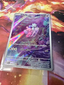 Pokemon TCG Paldea Evolved Tinkatink 216/193 Illustration Rare Holo - Image 3