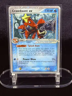 (NM) Crawdaunt ex 99/110 Holon Phantoms Holo Pokemon TCG English - Image 1