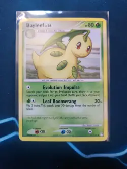 Bayleef Mysterious Treasures Pokemon TCG 41/123 Diamond & Pearl Uncommon - Image 1