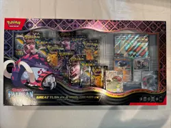 Pokemon TCG Paldean Fates Great Tusk & Iron Treads ex Premium Unopened Box 2024 - Image 1