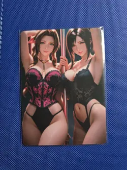 Lot 5 Carte Sexy Final Fantasy Aerith Card Waifu Recto / Verso - Image 1