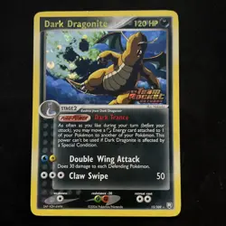 Pokemon TCG Dark Dragonite Holo Rare Stamped 15/109 Team Rocket Returns - Image 1