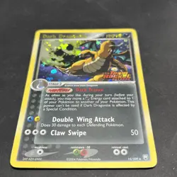 Pokemon TCG Dark Dragonite Holo Rare Stamped 15/109 Team Rocket Returns - Image 2