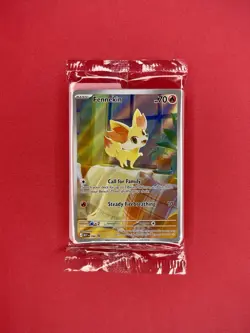 Sealed Fennekin 080 MEP: Chaos Rising Black Star Promo Pokemon TCG English - Image 1