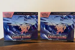 Lot Of 2 - Pokemon Chaos Rising ETB Elite Trainer Box Sealed ✅ SHIPS FAST - Image 1