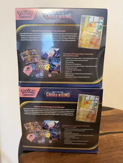 Lot Of 2 - Pokemon Chaos Rising ETB Elite Trainer Box Sealed ✅ SHIPS FAST - Image 4