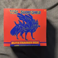 Pokemon TCG Sealed Sword and Shield Base Set Elite Trainer Box *SlightlyDamaged* - Image 1