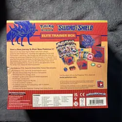 Pokemon TCG Sealed Sword and Shield Base Set Elite Trainer Box *SlightlyDamaged* - Image 2