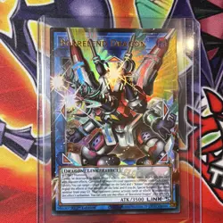 Konami Yu-Gi-Oh! Borrelend Dragon BLGG-EN142 Ultra Rare Foil 1st Ed Over Frame - Image 1
