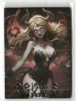 CHARLOTTE PUDDING AVD EAC-AVD-12 ANGELS DEVILS Eastern Artistic One Piece Card - Image 1