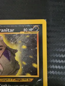 Shining Tyranitar - 113/105 - Pokemon Neo Destiny Unlimited Holo Rare Card LP/NM - Image 4