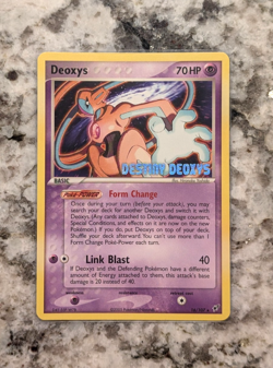 Deoxys 16/107 Destiny Deoxys Stamped Pokemon TCG Card - Lightly Played LP - Image 1